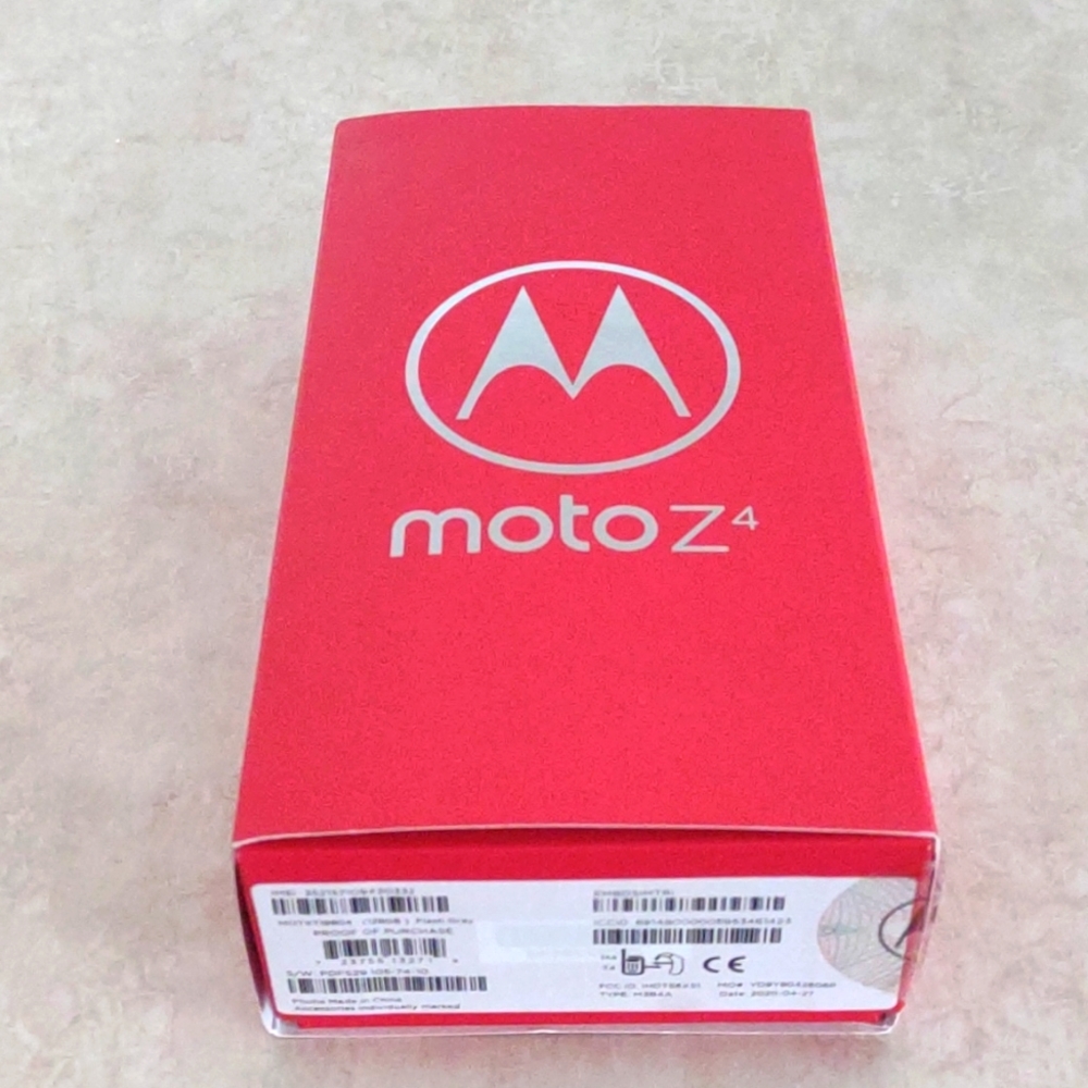 Moto Z4 (Motorola smart phone 2020)